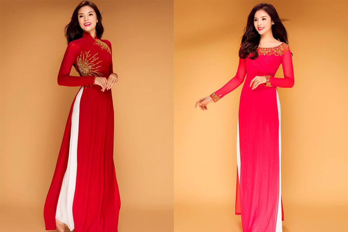 Sao Viet rang ngoi voi ao dai don Tet Binh Than 2016